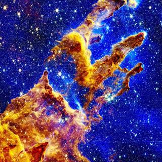 Pillars of Creation iPhone wallpaper