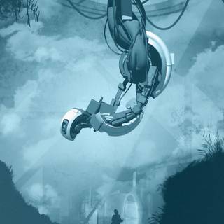 Portal 2 iPhone wallpaper