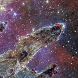 Pillars of Creation iPhone wallpaper