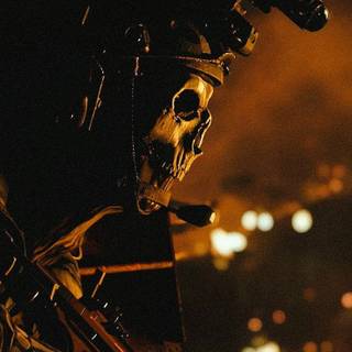 Ghost MW2 iPhone wallpaper