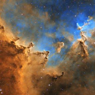 Pillars of Creation iPhone wallpaper