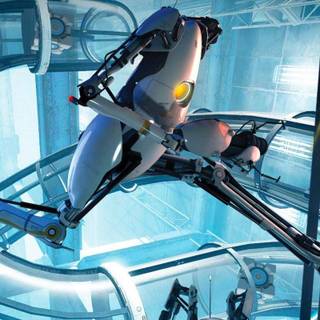 Portal 2 iPhone wallpaper