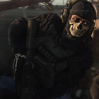 Ghost MW2 iPhone wallpaper