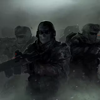 Ghost CoD MW2 wallpaper