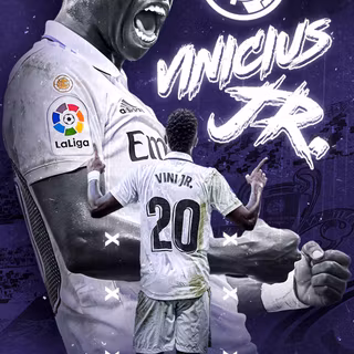 Vini Jr phone wallpaper