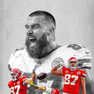Travis Kelce iPhone wallpaper