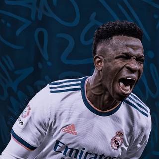 Vini Jr phone wallpaper