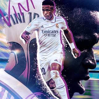 Vini Jr phone wallpaper