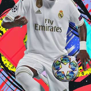 Vini Jr phone wallpaper