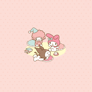 Cinnamoroll and My Melody wallpaper