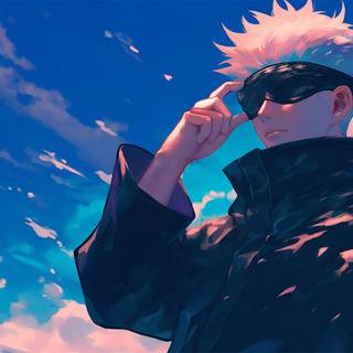 Aesthetic Gojo wallpaper