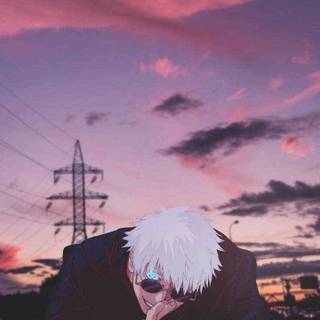 Aesthetic Gojo wallpaper