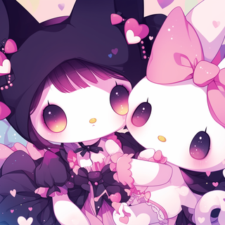 Cinnamoroll and My Melody wallpaper