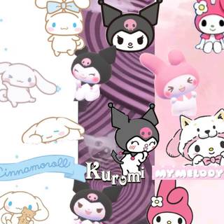 Cinnamoroll and My Melody wallpaper