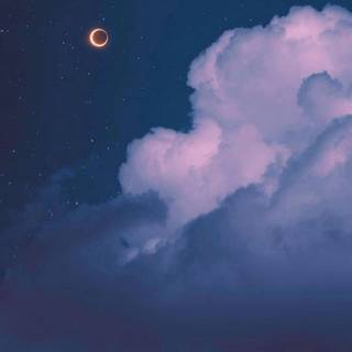 Lofi clouds wallpaper