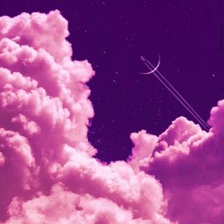 Lofi clouds wallpaper