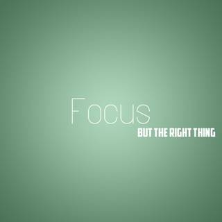 Focus desktop wallpaper