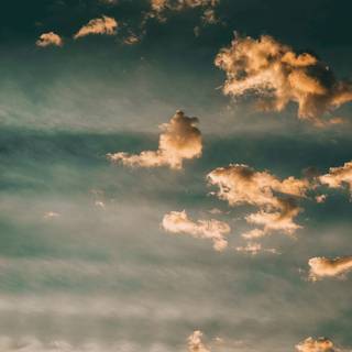 Lofi clouds wallpaper