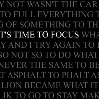 Focus desktop wallpaper