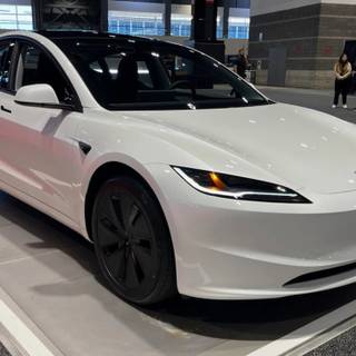 Tesla model 3 highland wallpaper