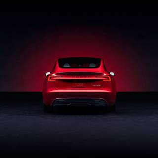 Tesla model 3 highland wallpaper