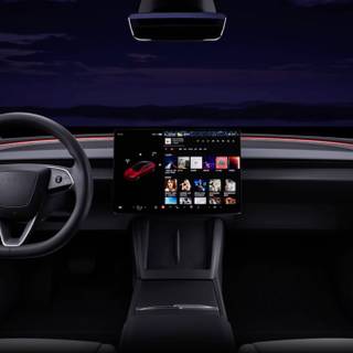 Tesla model 3 highland wallpaper