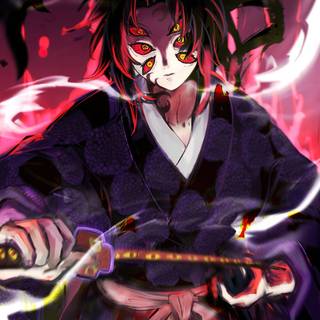 Demon Slayer Kokushibo iPhone wallpaper