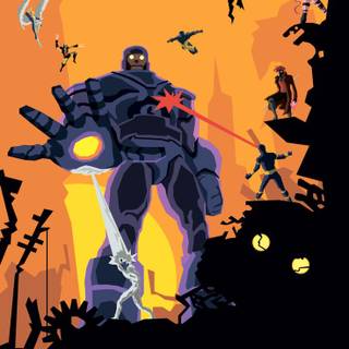 X Men Sentinels phone wallpaper