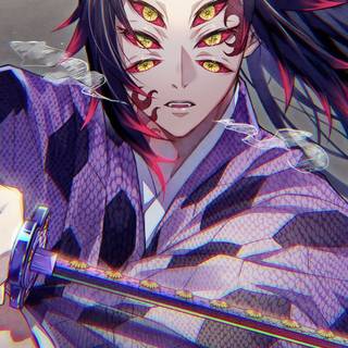 Demon Slayer Kokushibo iPhone wallpaper