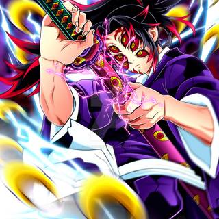 Demon Slayer Kokushibo iPhone wallpaper