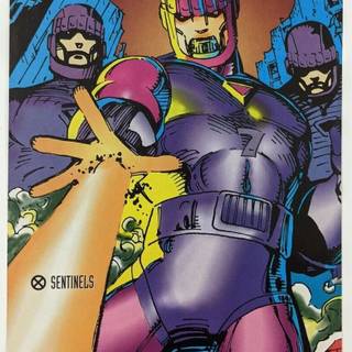 X Men Sentinels phone wallpaper