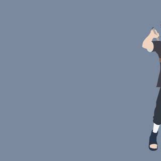 Obito minimalist wallpaper