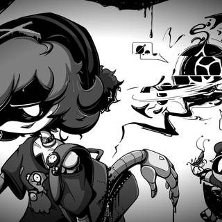 Murder Drones N desktop wallpaper