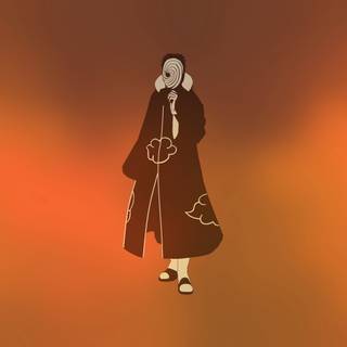 Obito minimalist wallpaper