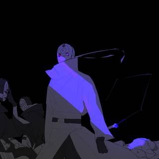 Obito minimalist wallpaper