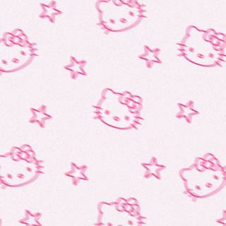 Hello Kitty Y2k computer wallpaper