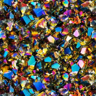 Rainbow crystal wallpaper