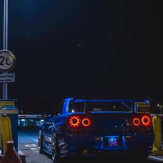 Vertical cars wallpaper