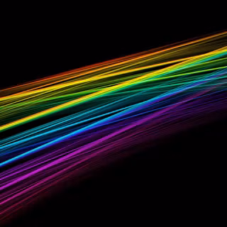 Rainbow crystal wallpaper