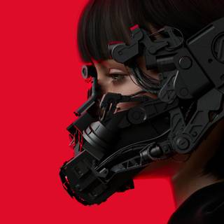 iPhone 4k Cyberpunk wallpaper