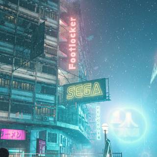 iPhone 4k Cyberpunk wallpaper