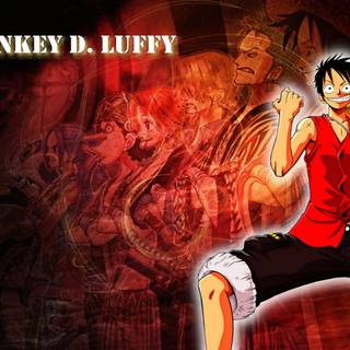 Luffy childhood wallpaper