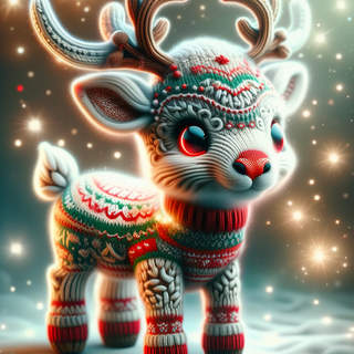 Baby reindeer wallpaper