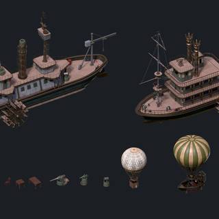 Steampunk Pack – Anno 1800 wallpaper