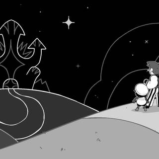 In Stars and Time wallpaper