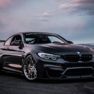 Black BMW M4 wallpaper