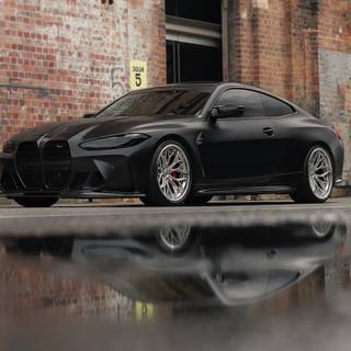 Black BMW M4 wallpaper