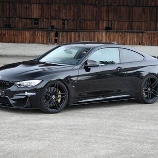 Black BMW M4 wallpaper