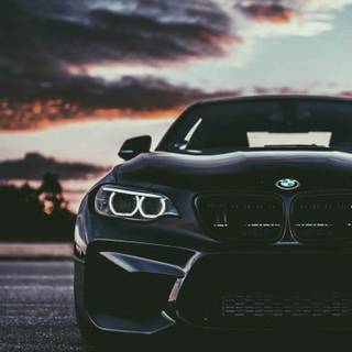 Black BMW M4 wallpaper