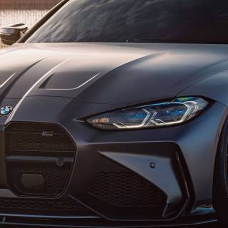 Black BMW M4 wallpaper